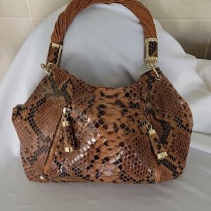 Michael Kors Snakeskin Shoulder Bag